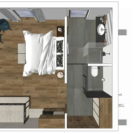 酒店 Alpin Garni Eder - Private Living 迈尔霍芬